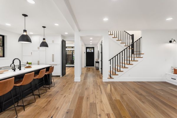 Kitchen Floor Replacement in Meridian